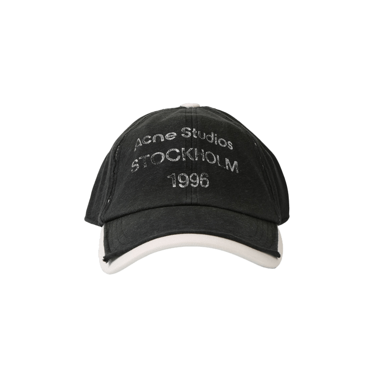 Acne Studios Logo Stamp Cap 'Black'