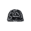 Supreme Floral Jacquard Camp Cap 'Black'