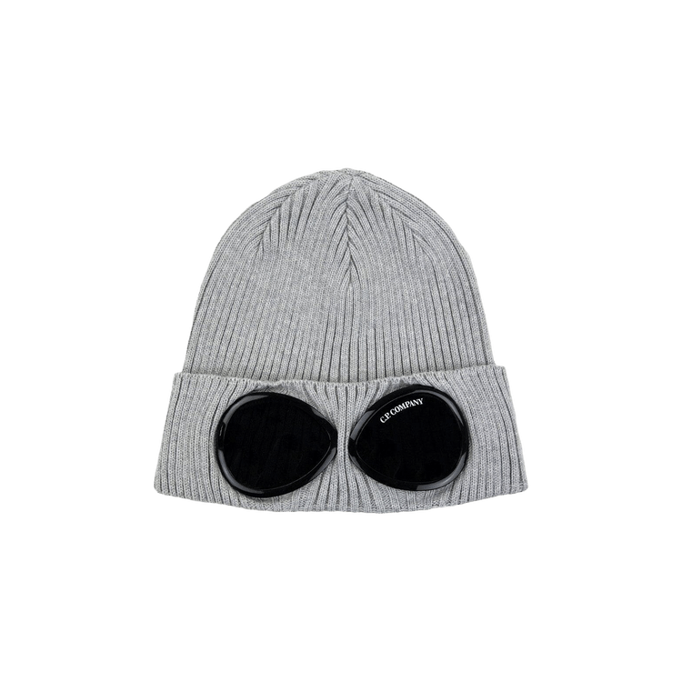 C.P. Company Goggle Beanie 'Grey Melange'