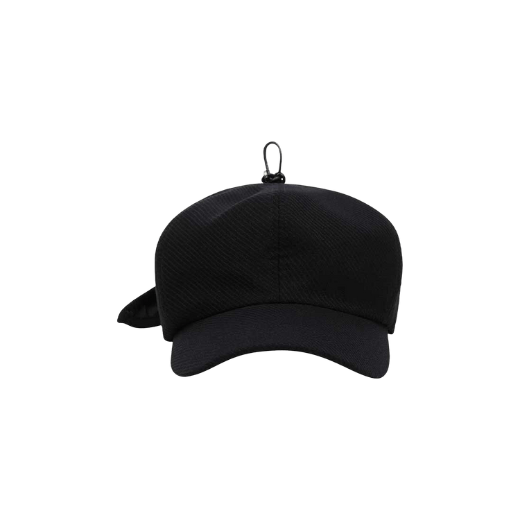 Ader Error Oversized Fit 6 Panels Cap 'Black'