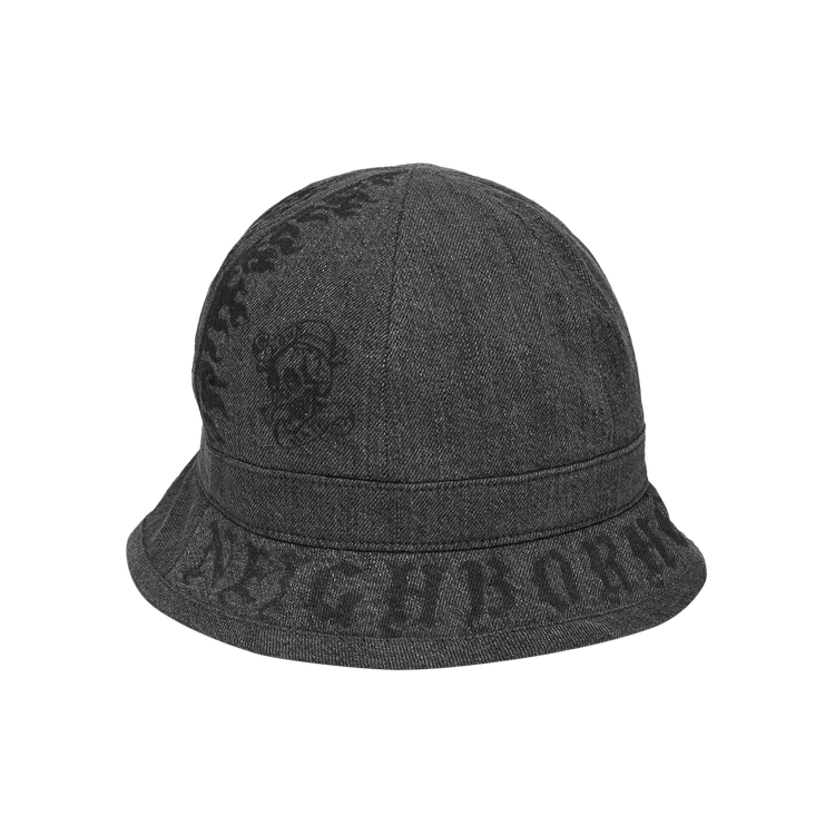 Neighborhood Fade Denim Ball Hat 'Black'