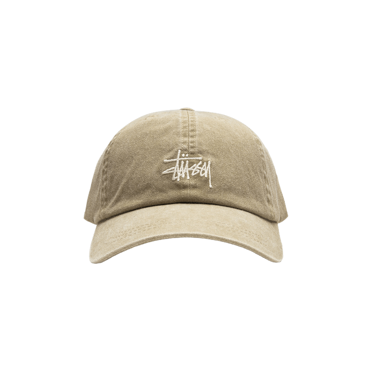 Stussy Basic Cap Washed 'Faded Tan'