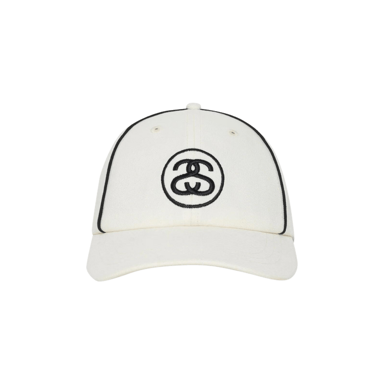 Stussy Low Profile Contrast Piping Snapback 'Bone'