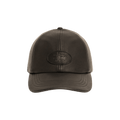 Stussy Low Profile Leather Strapback 'Black'