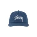 Stussy Mid-Depth Big Stock Snapback 'Deep Blue'
