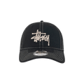 Stussy New Era 9TWENTY Washed Basic Trucker 'Night Black'