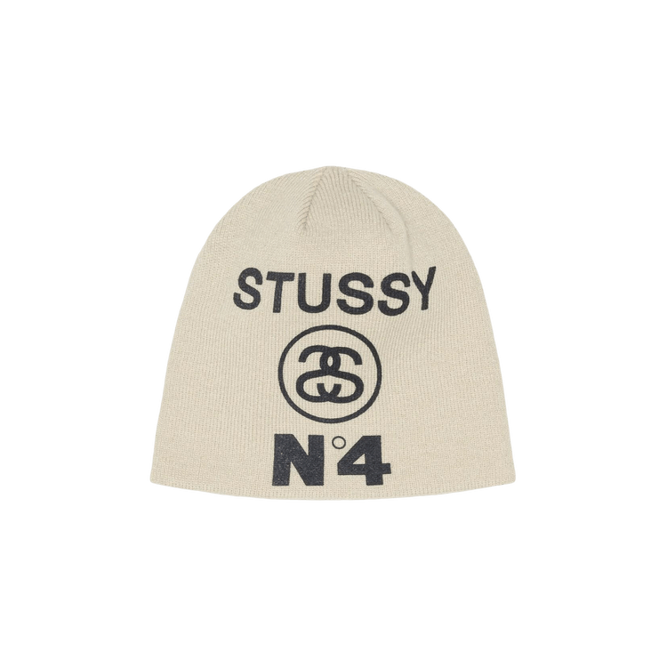 Stussy Skullcap Number 4 'Bone'