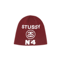 Stussy Skullcap Number 4 'Maroon'