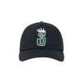 Stussy Trucker S Crown Snapback 'Shadow Black'