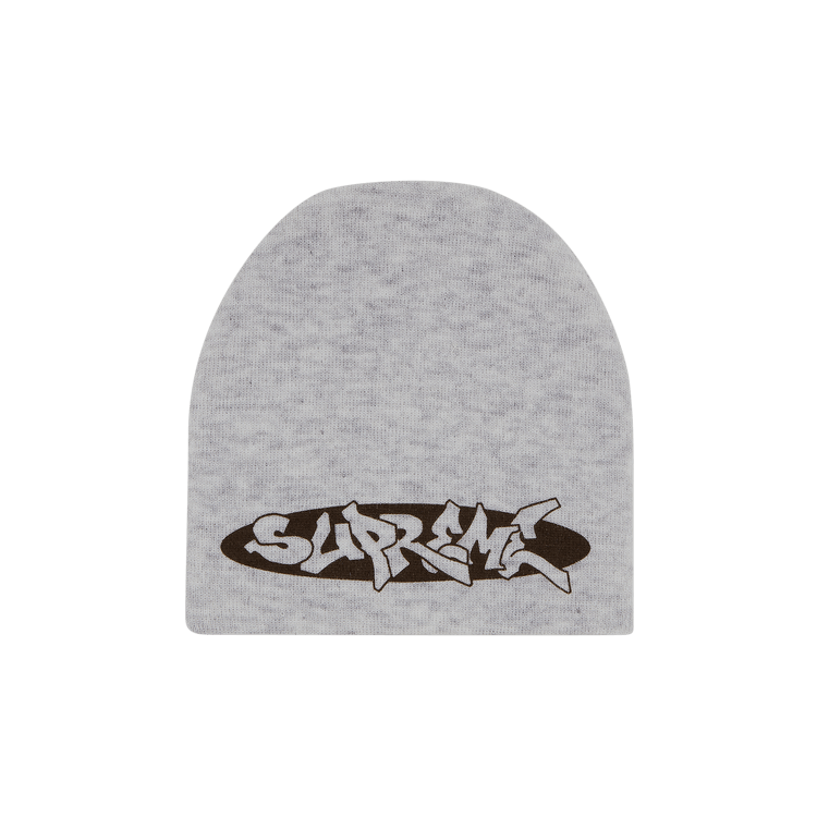 Supreme New World Order Beanie 'Ash Grey'