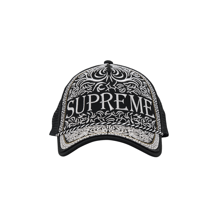Supreme Vaquero Mesh Back 5-Panel 'Black'