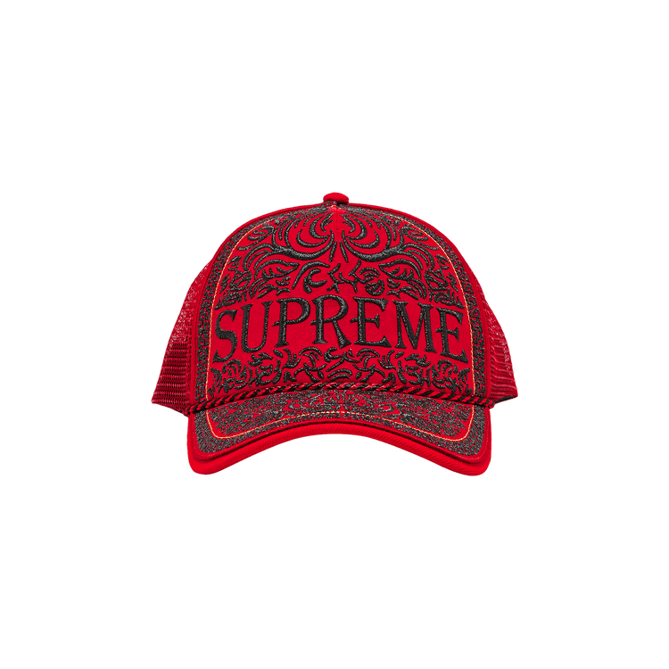 Supreme Vaquero Mesh Back 5-Panel 'Red'