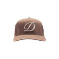 Dime Cursive D Full Fit Cap 'Tan'