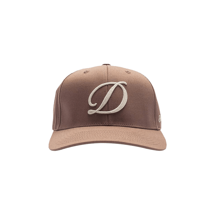 Dime Cursive D Full Fit Cap 'Tan'