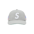 Supreme World Famous S Logo 6-Panel 'Grey'