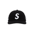 Supreme World Famous S Logo 6-Panel 'Black'