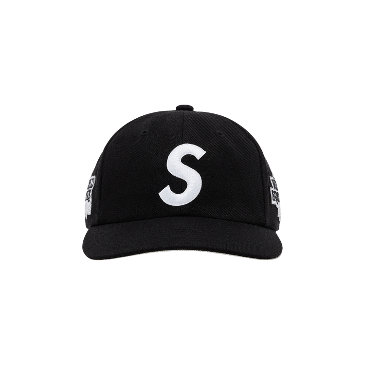 Supreme World Famous S Logo 6-Panel 'Black'