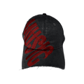 Playboi Carti IAM Red Music Logo Hat 'Black'