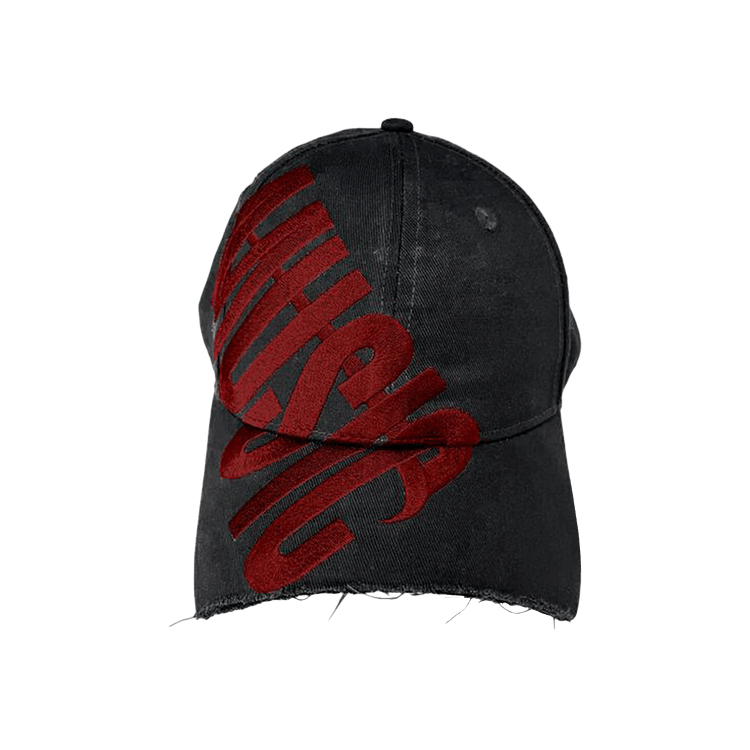 Playboi Carti IAM Red Music Logo Hat 'Black'