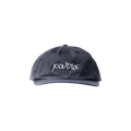 Parra Scripted 6 Panel Hat 'Washed Navy Blue'