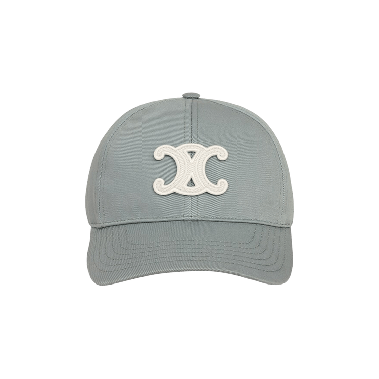 CELINE Triomphe Baseball Cap 'Blue/Grey'