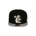 Hellstar Baseball Hat Fitted Custom Hellstar Airbrush 'Black'