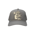 Hellstar Og Logo Snapback Hat 'Grey'