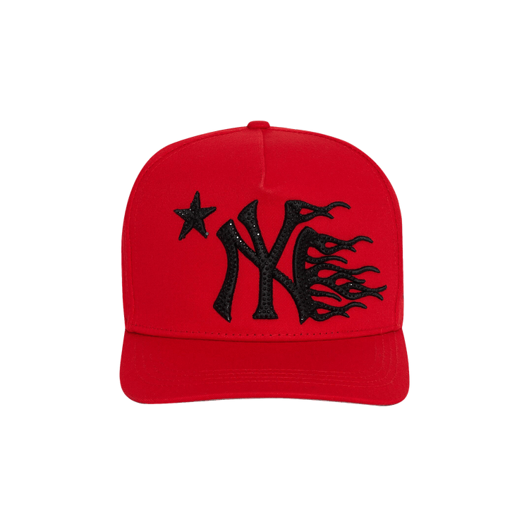 Hellstar Ny Snapback Hat 'Red/Black'