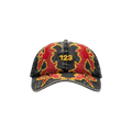 RIVINGTON roi Rebis Lambs Cap 'Black/Red'