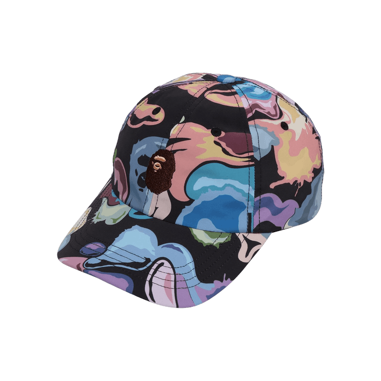 BAPE Art Camo One Point Panel Cap 'Black'