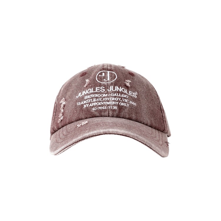 Jungles Appointment Only Distressed Cap 'Red'