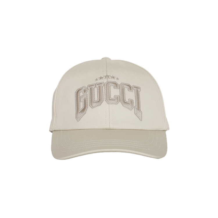 Gucci Embroidered Baseball Hat 'Sand'
