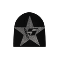 Sp5der Star Rhinestone Skully 'Black'