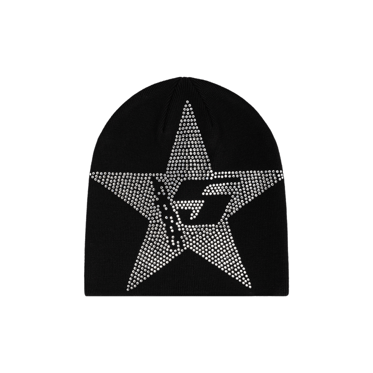 Sp5der Star Rhinestone Skully 'Black'