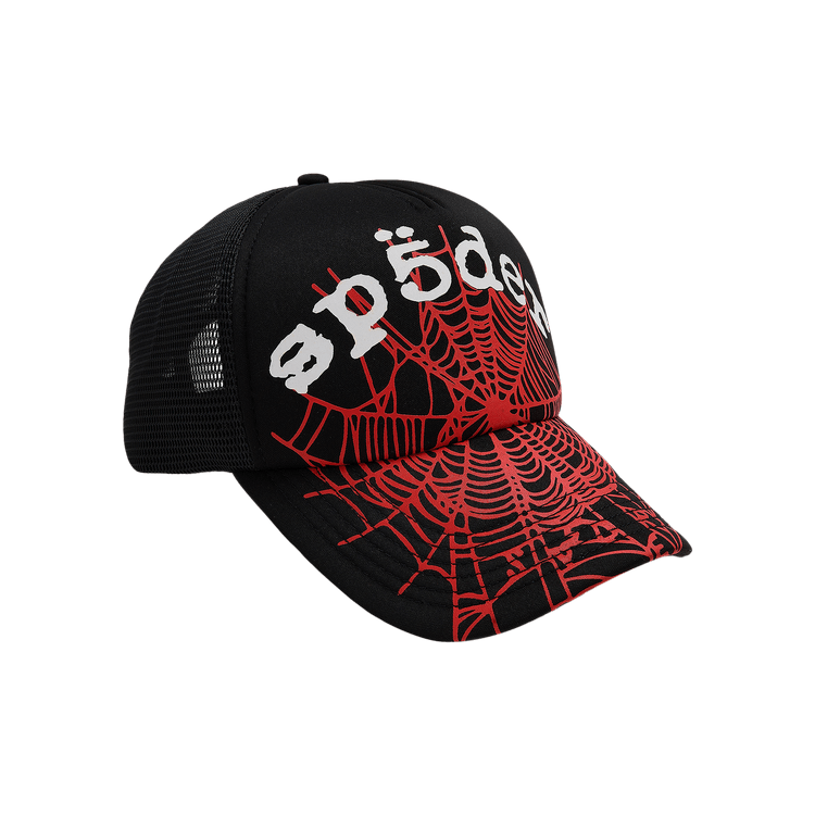 Sp5der Og Web V2 Trucker 'Black'