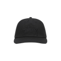 Stussy Mid-Depth Big Stock Snapback 'Black'