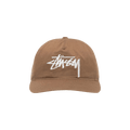 Stussy Mid-Depth Big Stock Snapback 'Brown'
