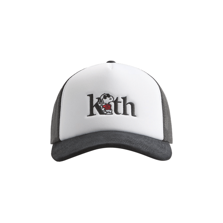 Kith For Peanuts 75 Nolan Poly Foam Trucker With Suede Brim 'Black'