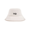 Y-3 3-Stripes Bucket Hat 'Talc'