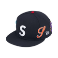 Supreme Multi S Logo New Era 'Navy'