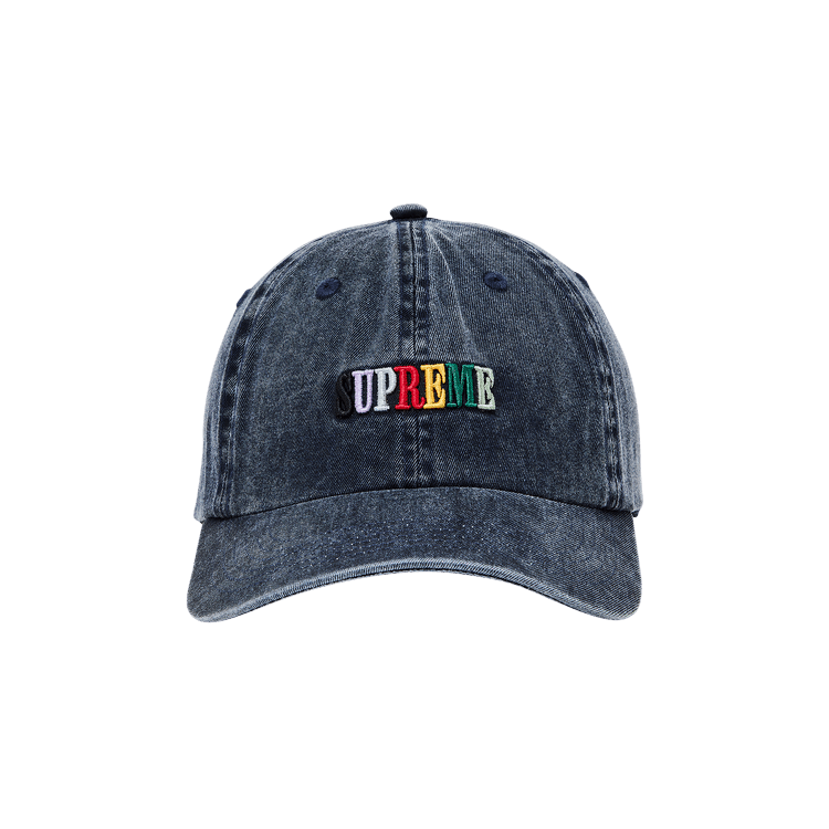 Supreme Pigment Dye 6-Panel 'Navy'