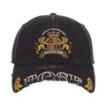 Martine Rose Rose Martine Cut Peak Cap 'Black'