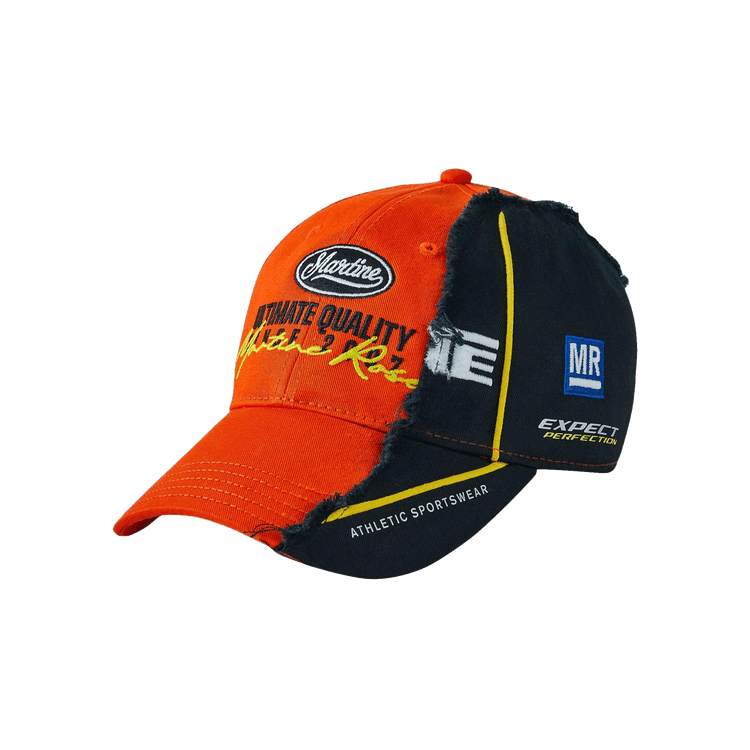Martine Rose Collage Cap 'Orange'