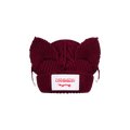Charles Jeffrey Loverboy Chunky Ears Beanie 'Red Bordeaux'