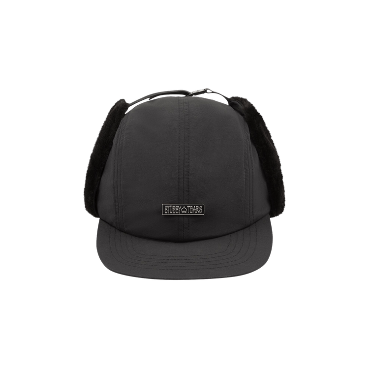 Denim Tears x Stussy Elmer Earflap Cap 'Black'