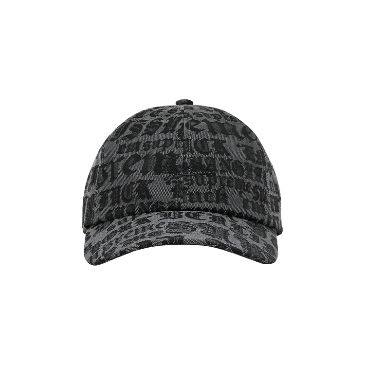 Supreme Cities Jacquard 6-Panel 'Black'