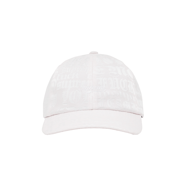 Supreme Cities Jacquard 6-Panel 'Light Pink'