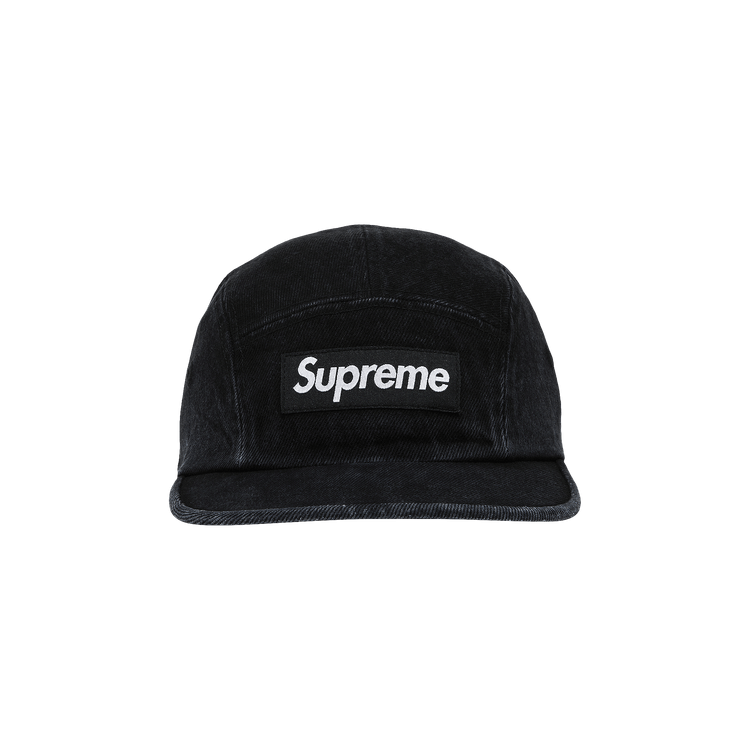 Supreme Denim Camp Cap 'Black'