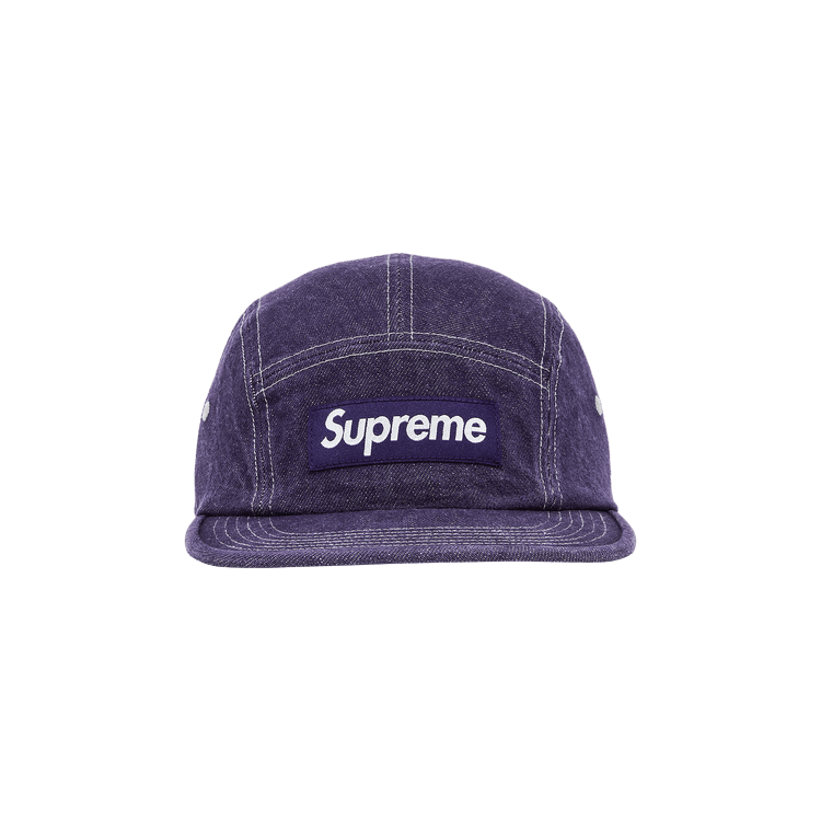 Supreme Denim Camp Cap 'Purple'