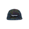 Supreme Handwriting Denim Camp Cap 'Indigo'